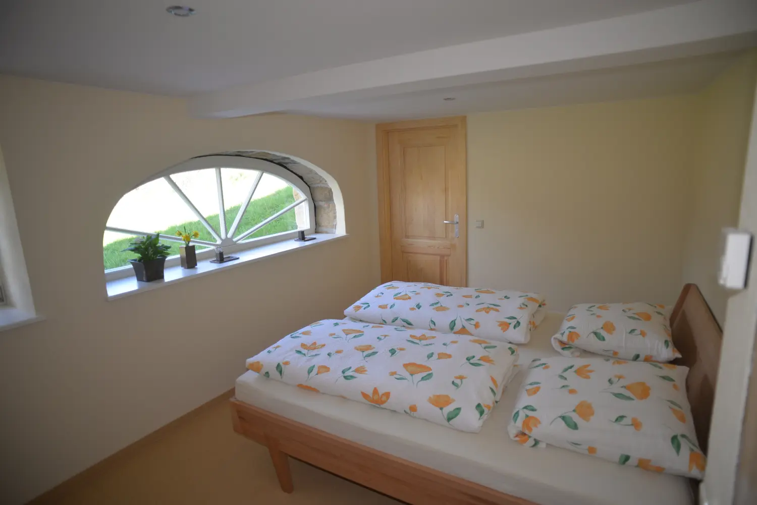 Ferienwohnungen Flachshäusl – Schlafzimmer